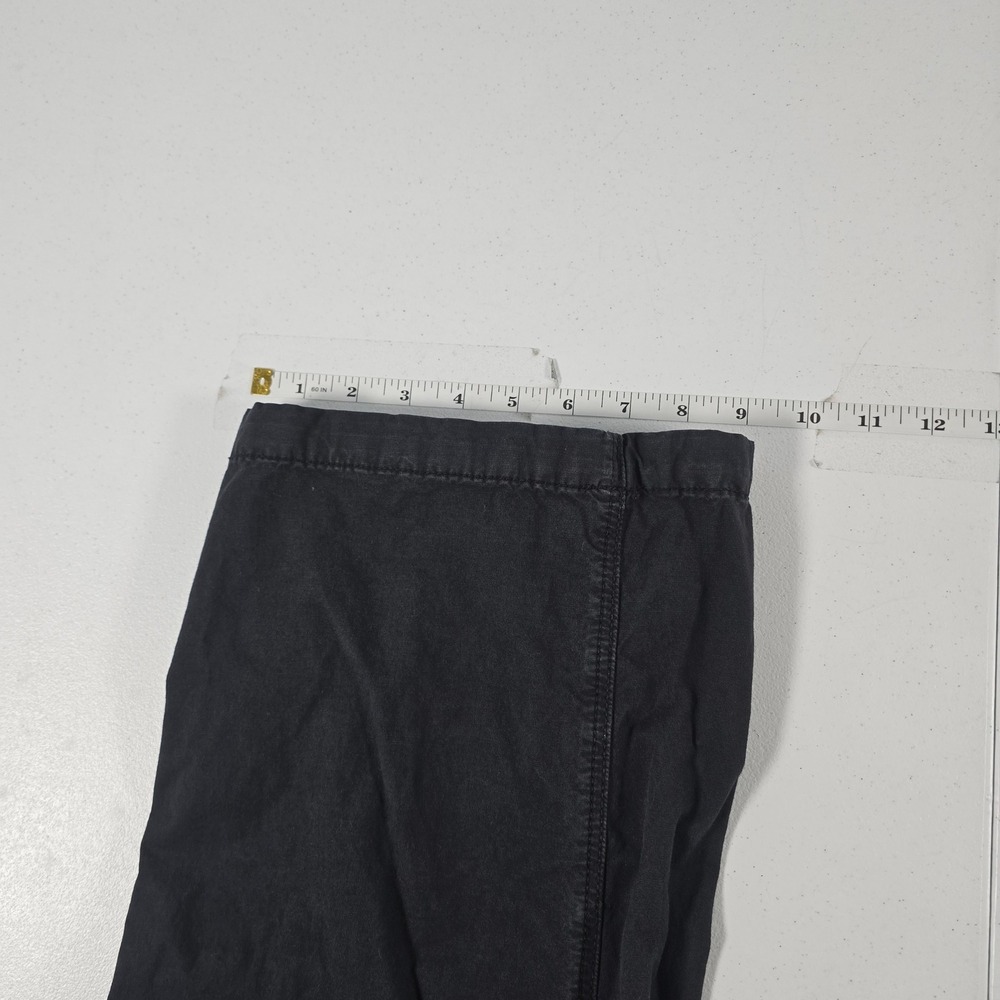 American Eagle Baggy Jogger Cargo Pants Womens 12 Black Stretch Utility 12609 - Picture 6 of 11